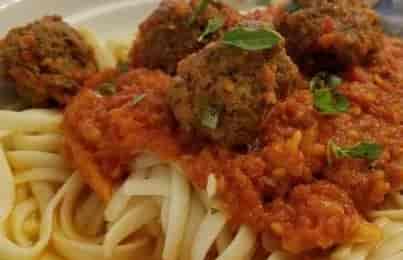 Meatballs & Linguine