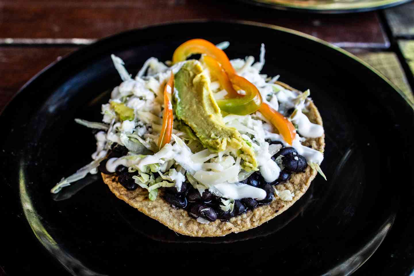 Tostada Rajas