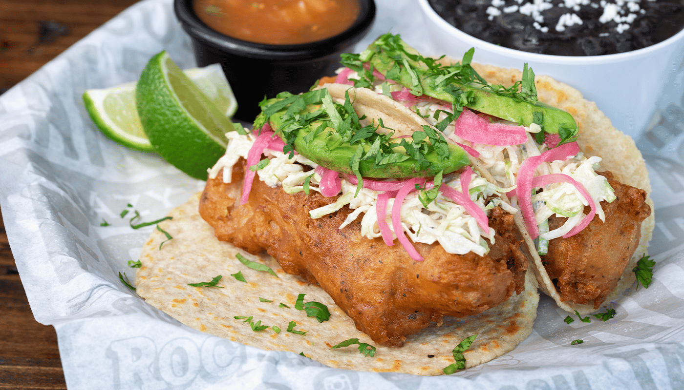 Beer Battered Fish Tacos