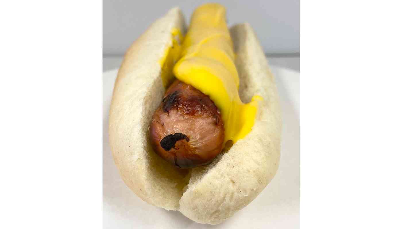 Nathan's Cheese Hot Dog