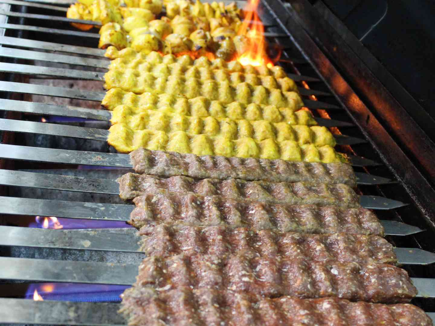 rice and meat