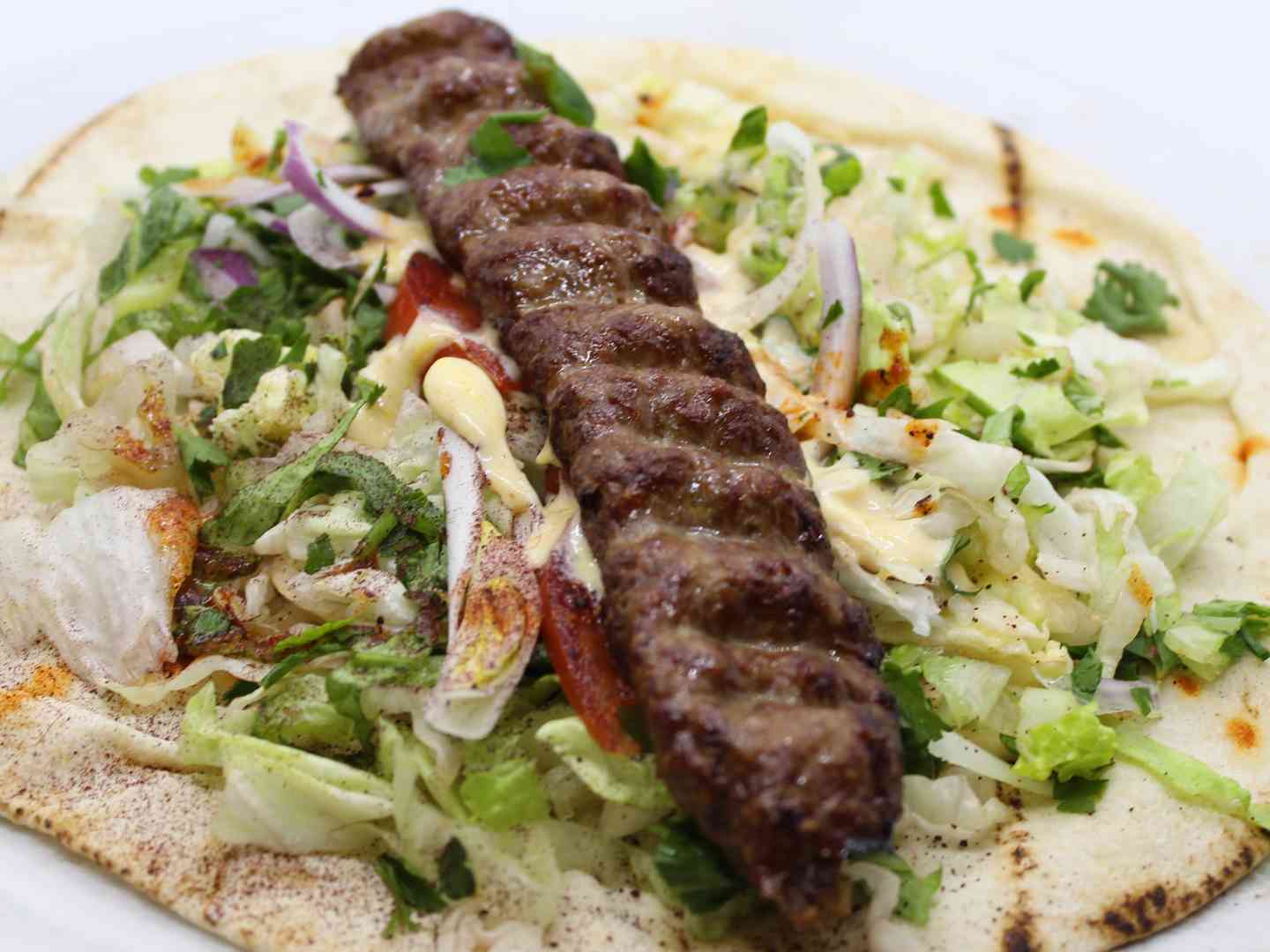 Beef Luleh Kebab Wrap