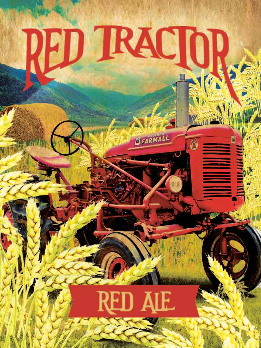 Heroes Red Tractor Red Ale (6.8% ABV; 35 IBU)