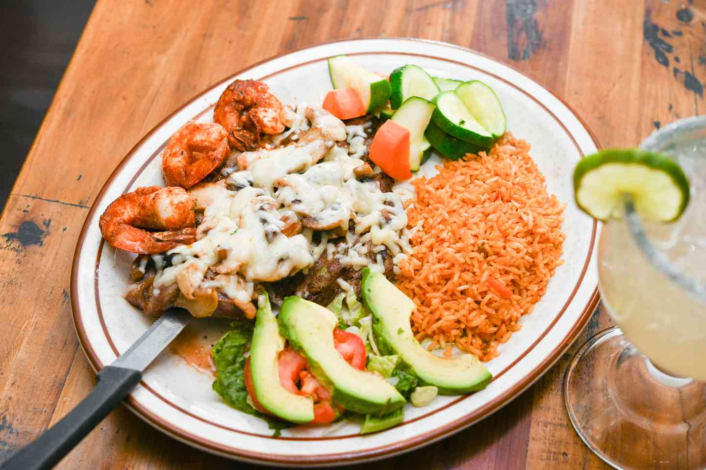 Steak con Hongos