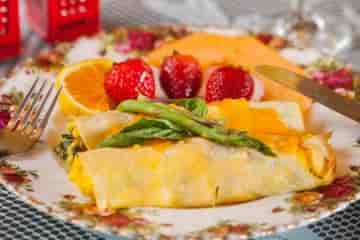 Veggie Crepes