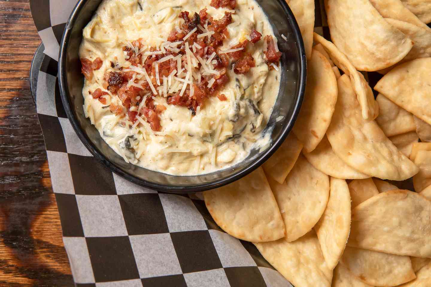 Bacon, Spinach & Artichoke Dip