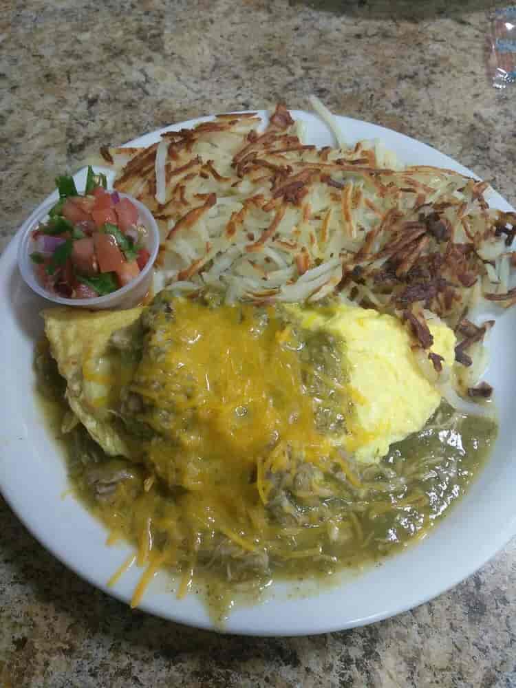 Chile Verde Omelet