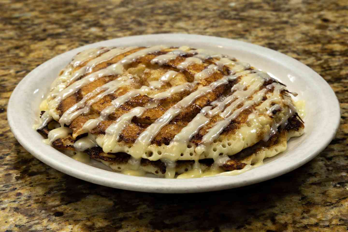 Cinnamon Roll Pancakes
