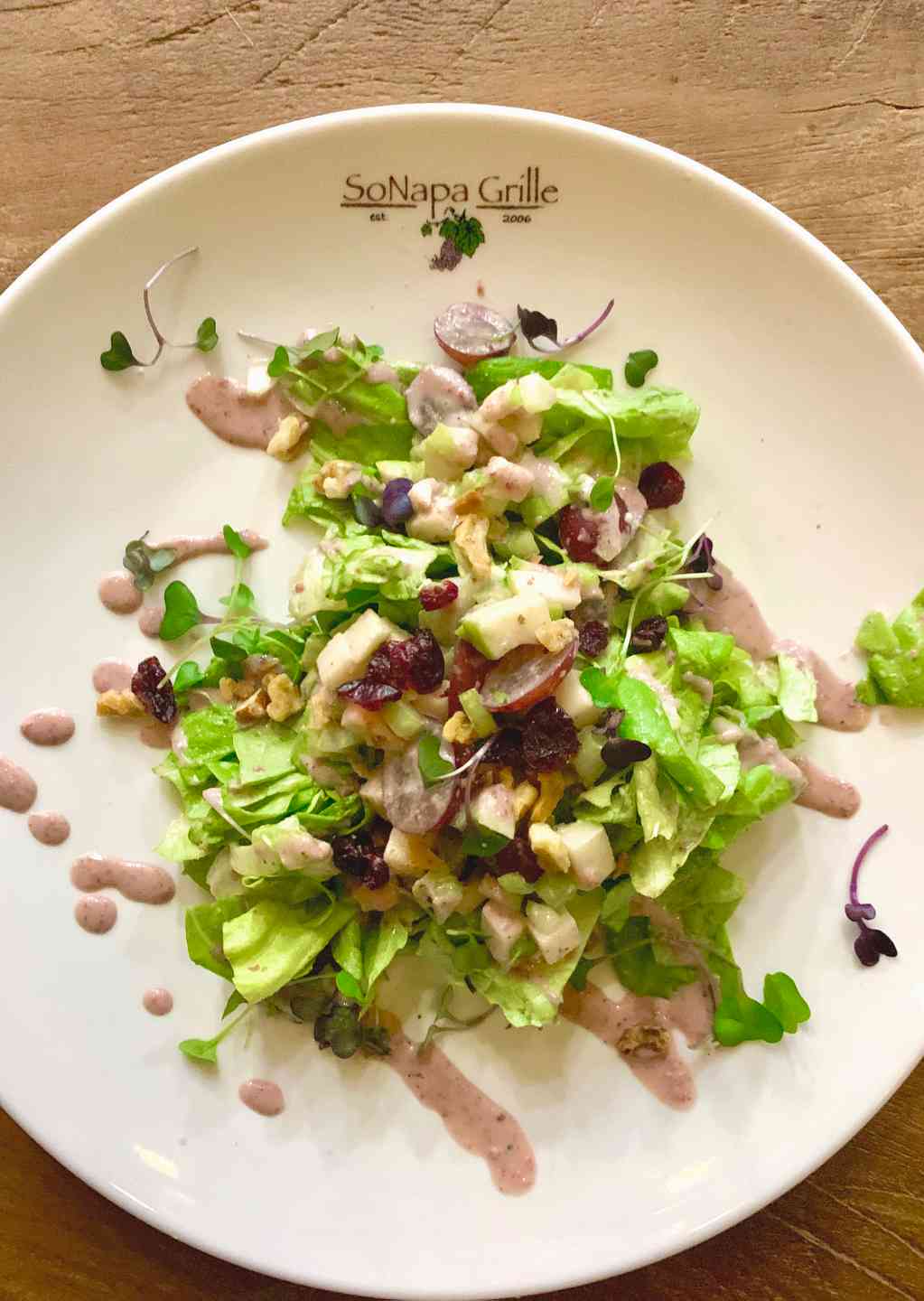 Pomegranate, Ginger & Grape Salad