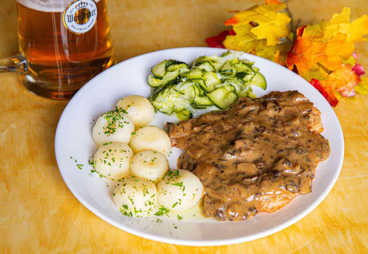 Jäger Schnitzel