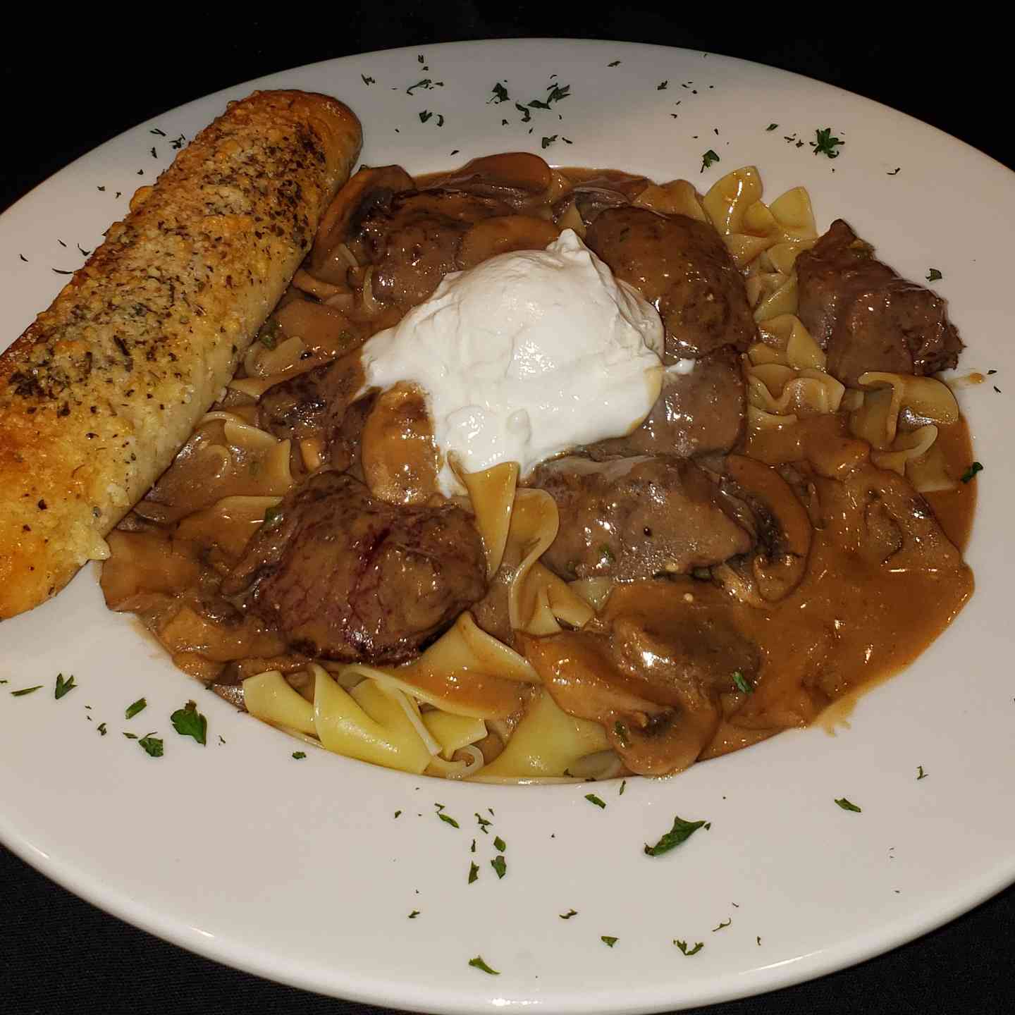 Filet Stroganoff
