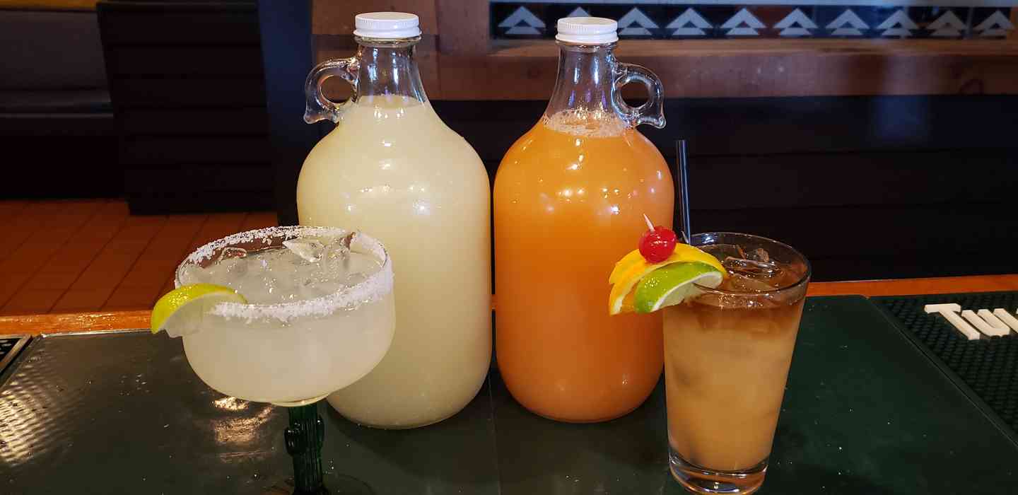 Half Gallons of Mai Tai's or Margarita's