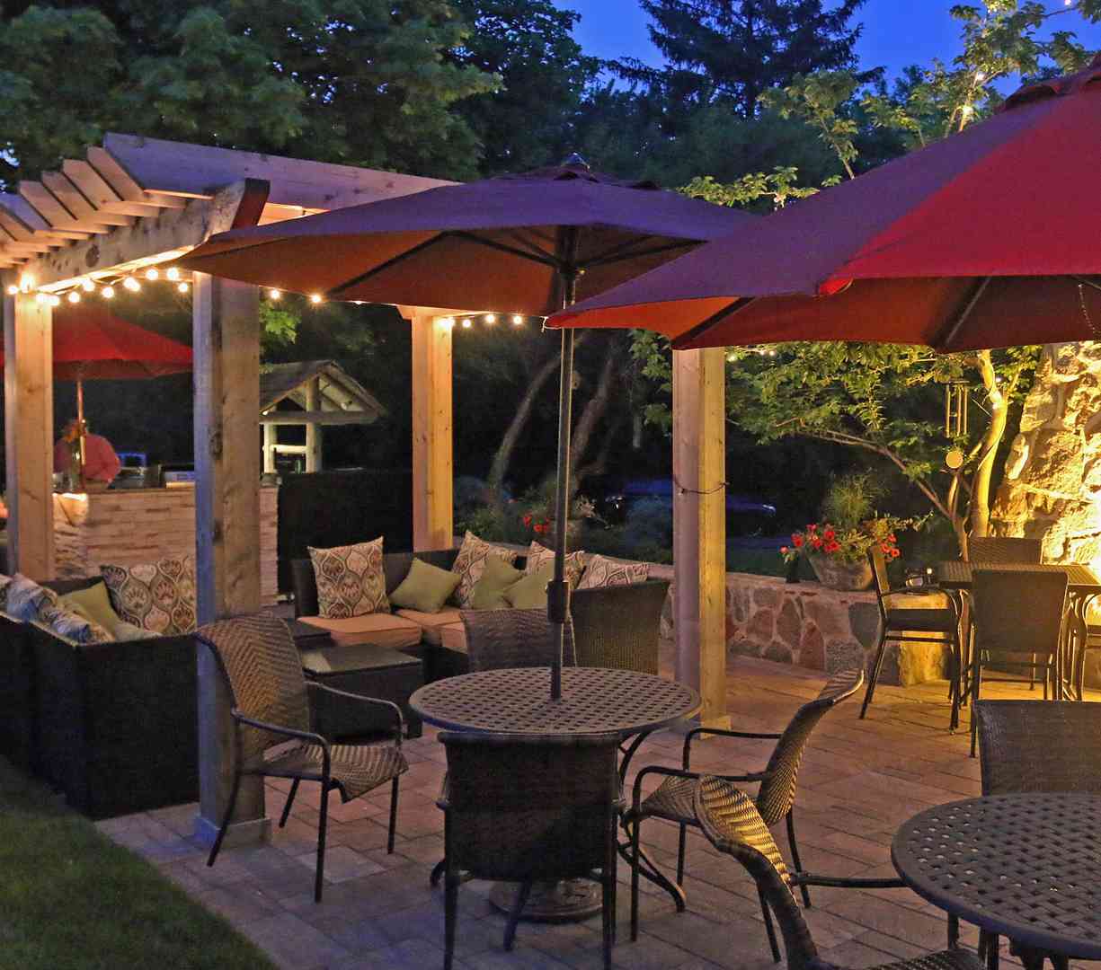 outdoor seating