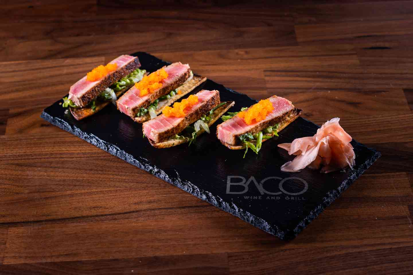 Seared Ahi Crisps