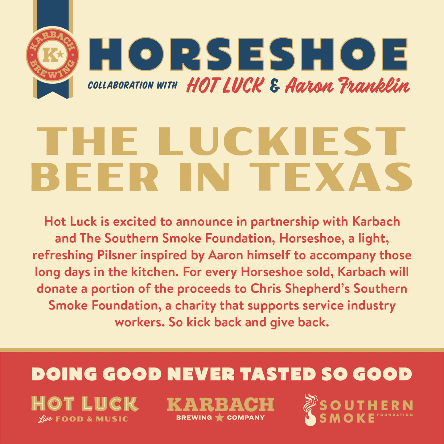 12. Horseshoe Pilsner 4.5% | 30 IBU