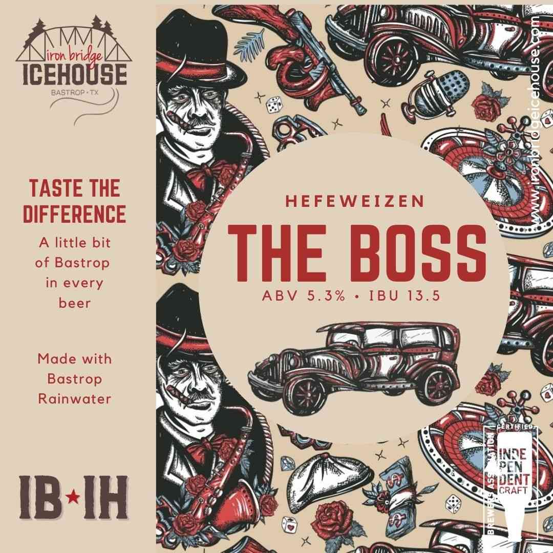 4. The Boss Hefeweizen 5.3% | 13.5 IBU