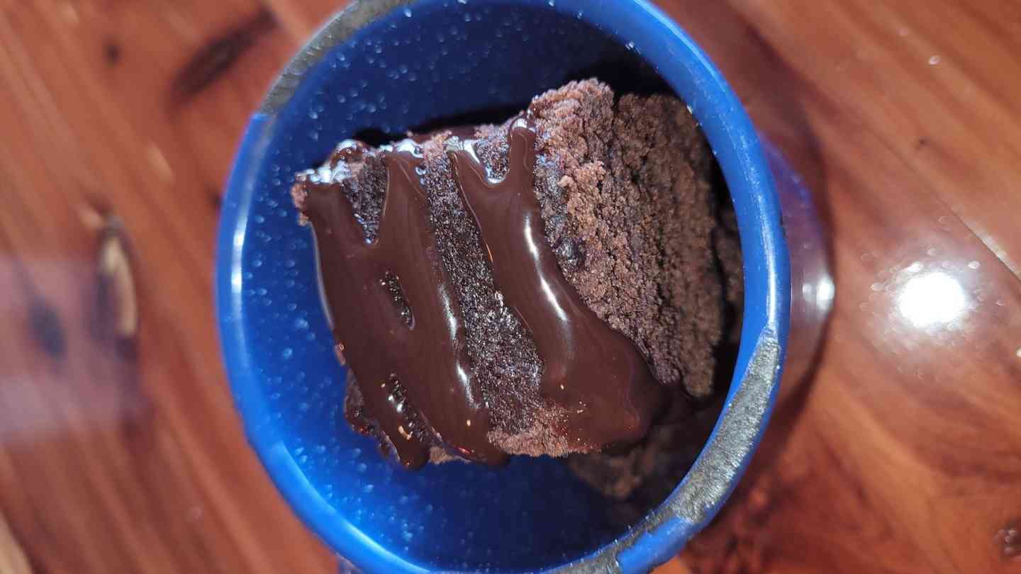Brownie Bites in a Mug