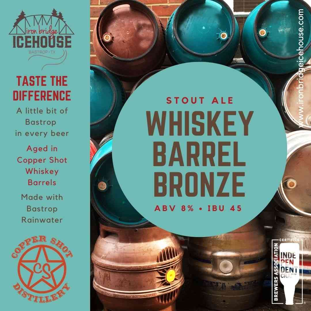 10. Whiskey Barrel Bronze 8.0% | 45 IBU
