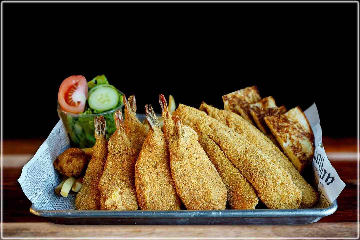 Combination Basket Cajun- Style
