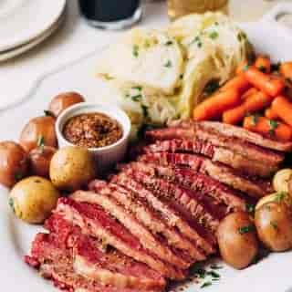 Corned Beef and Cabbage Family Meal
