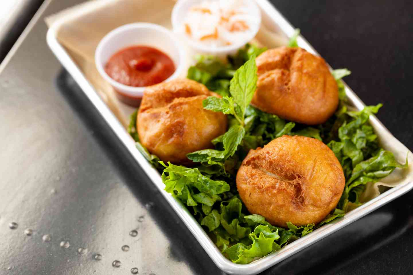 Crispy Golden Bao