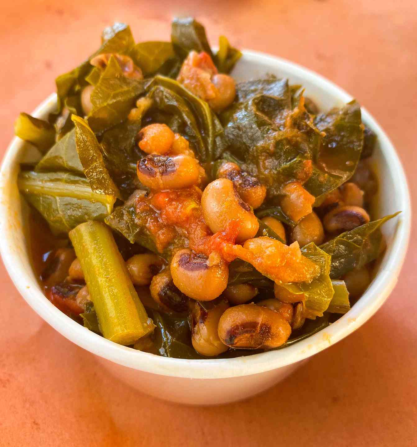 Blackeyed Peas, Collards, And Tomatoes