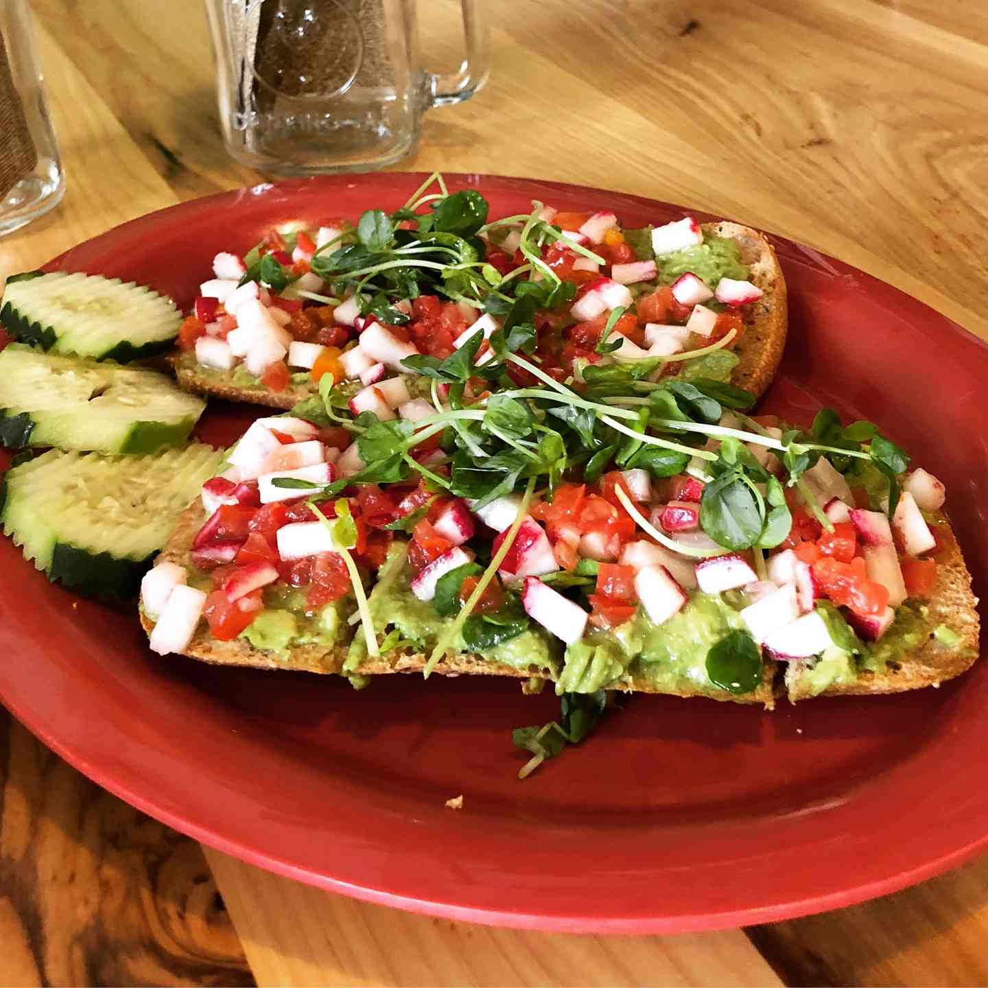 Avocado Bruschetta