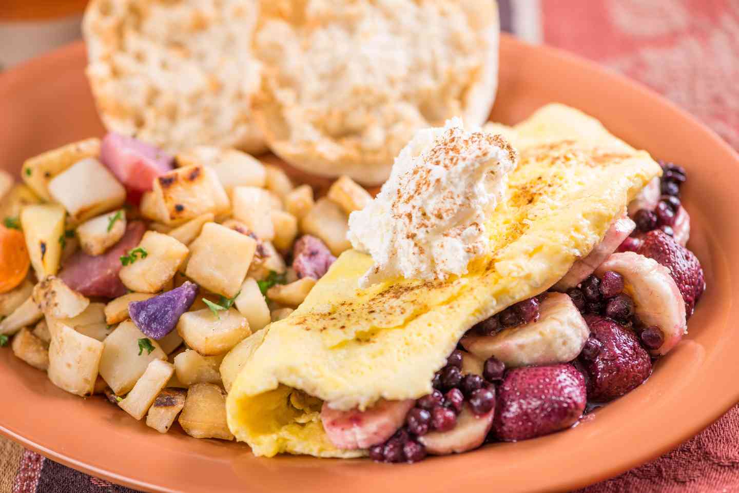 *Connie's Famous Fruit Omelet