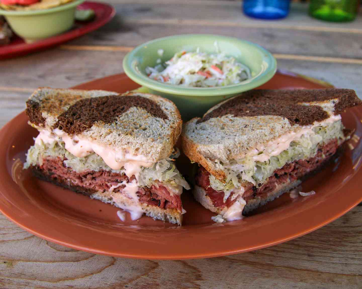 Pastrami or Turkey Reuben