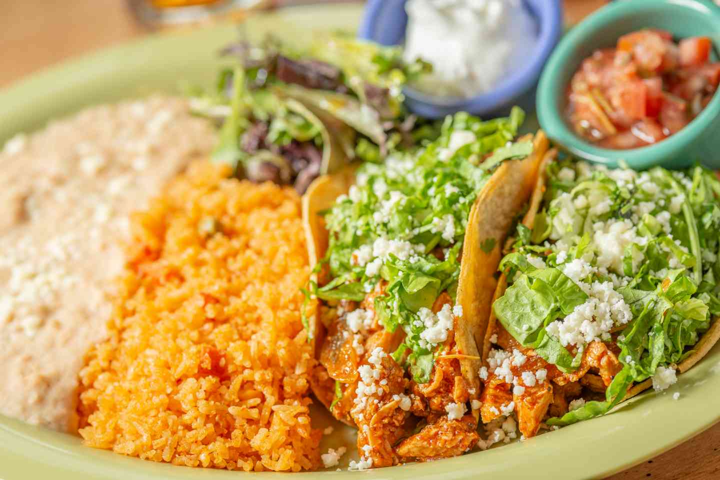 *Chicken Tinga Tacos (2)