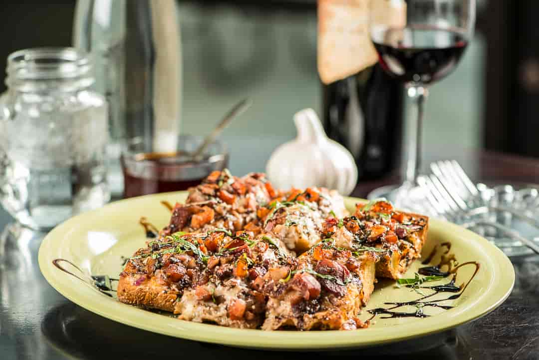 Cheesy Bruschetta