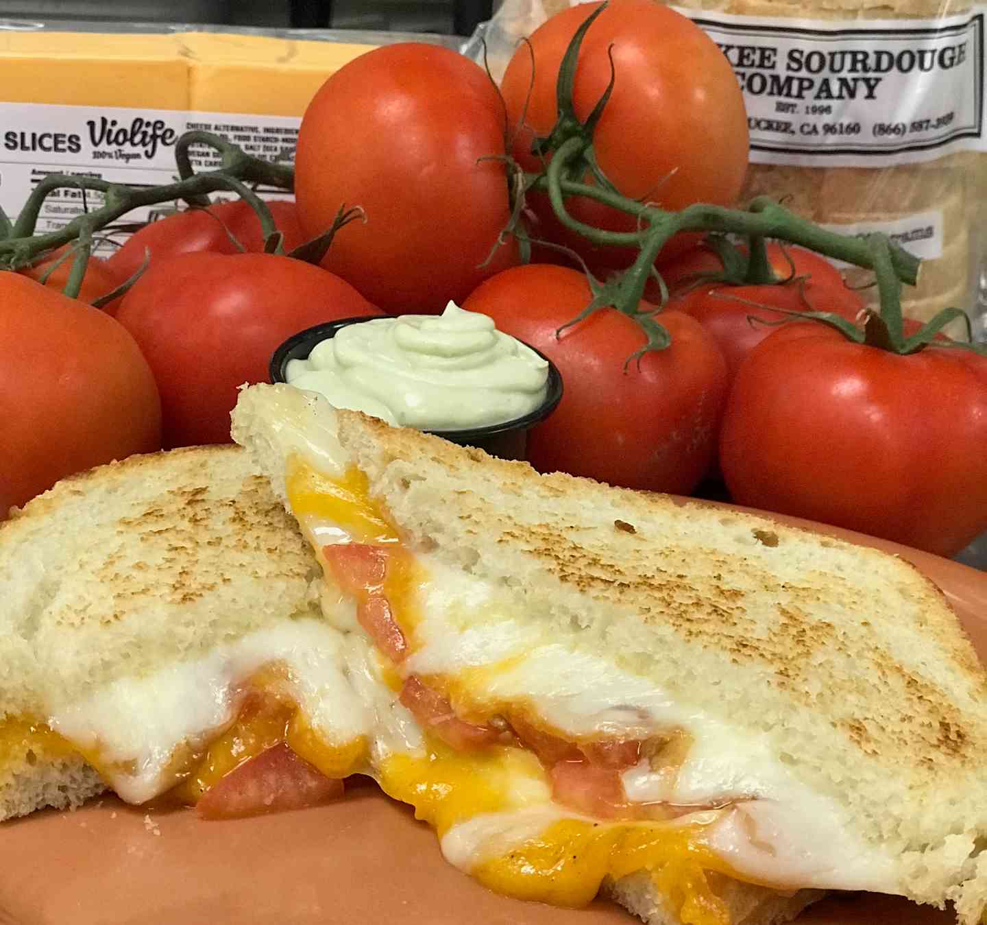 Vegan Grilled Cheese