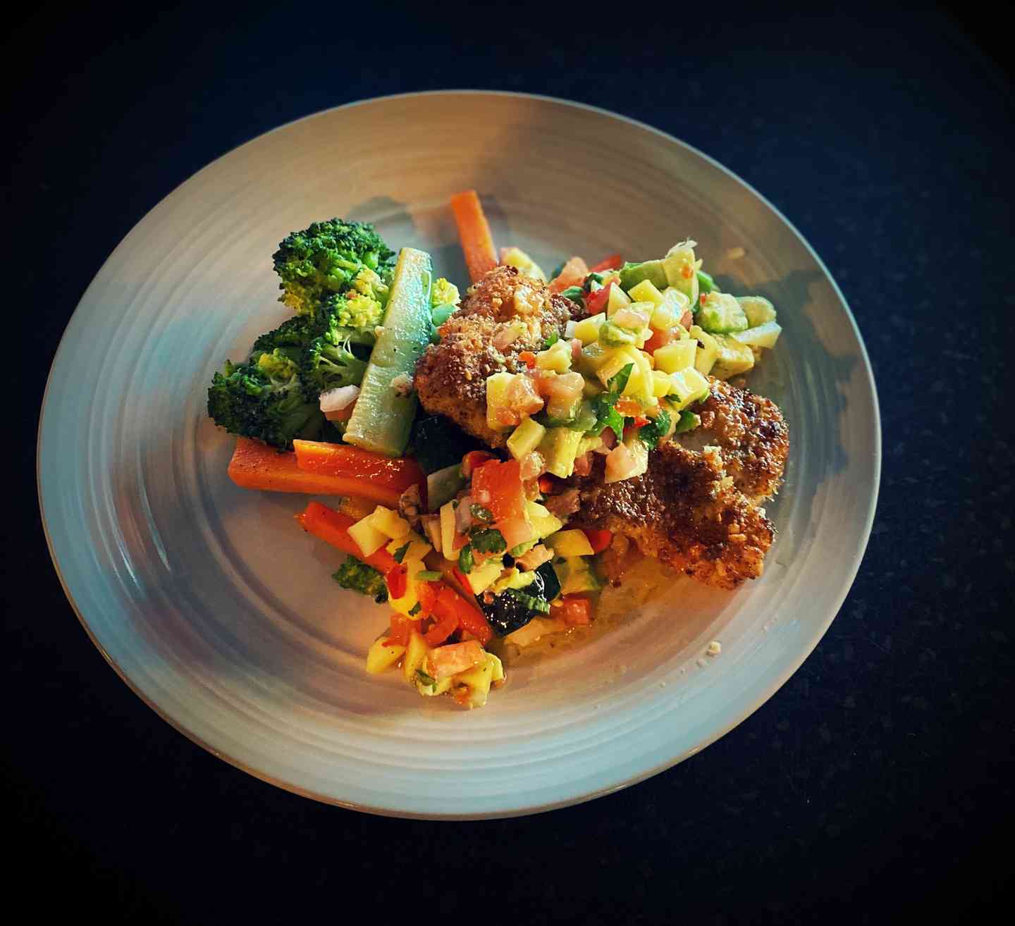 Macademia Crusted Mahi Mahi