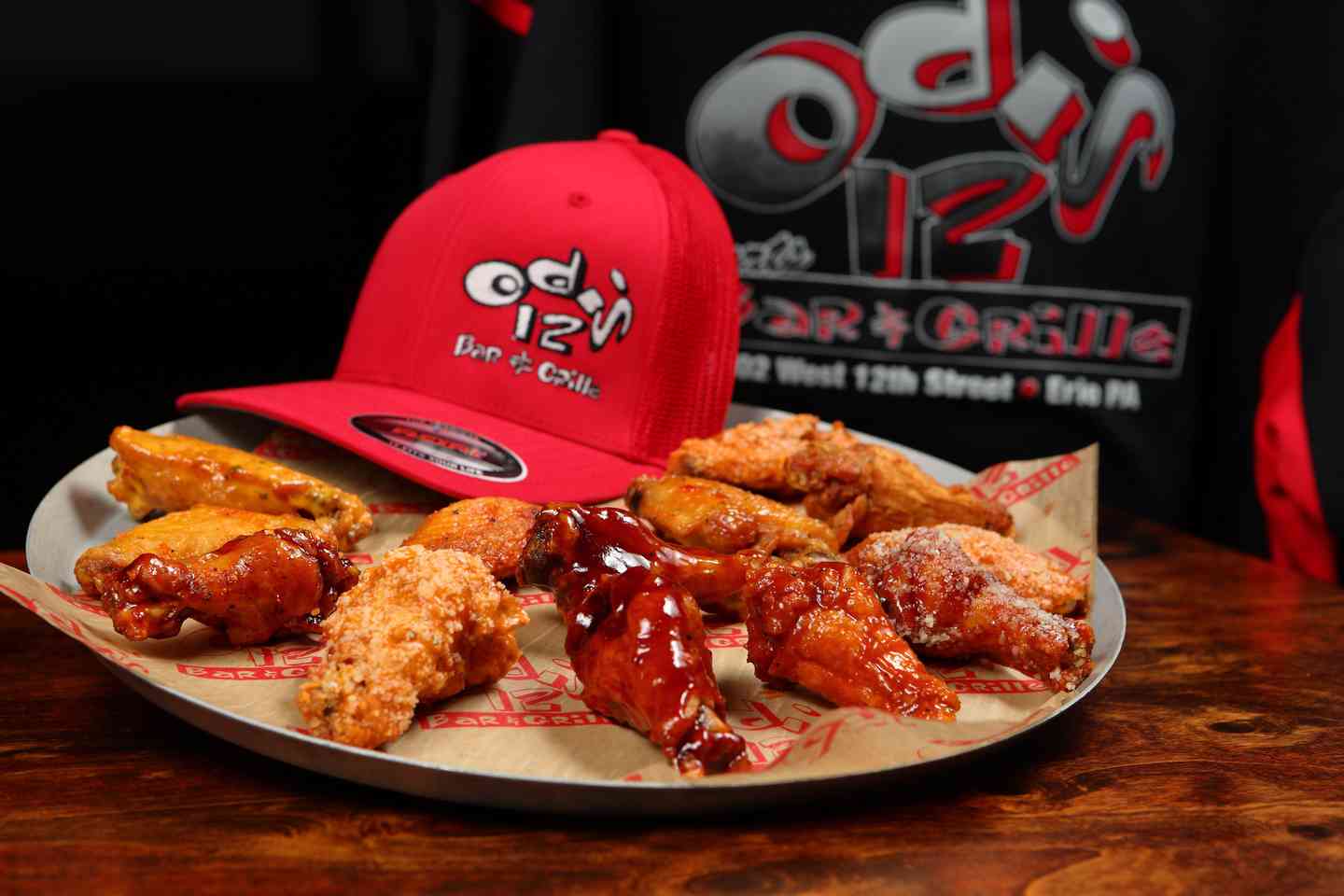 Appetizers menu Odis 12 Sports Bar & Grille Sports Bar in Erie, PA