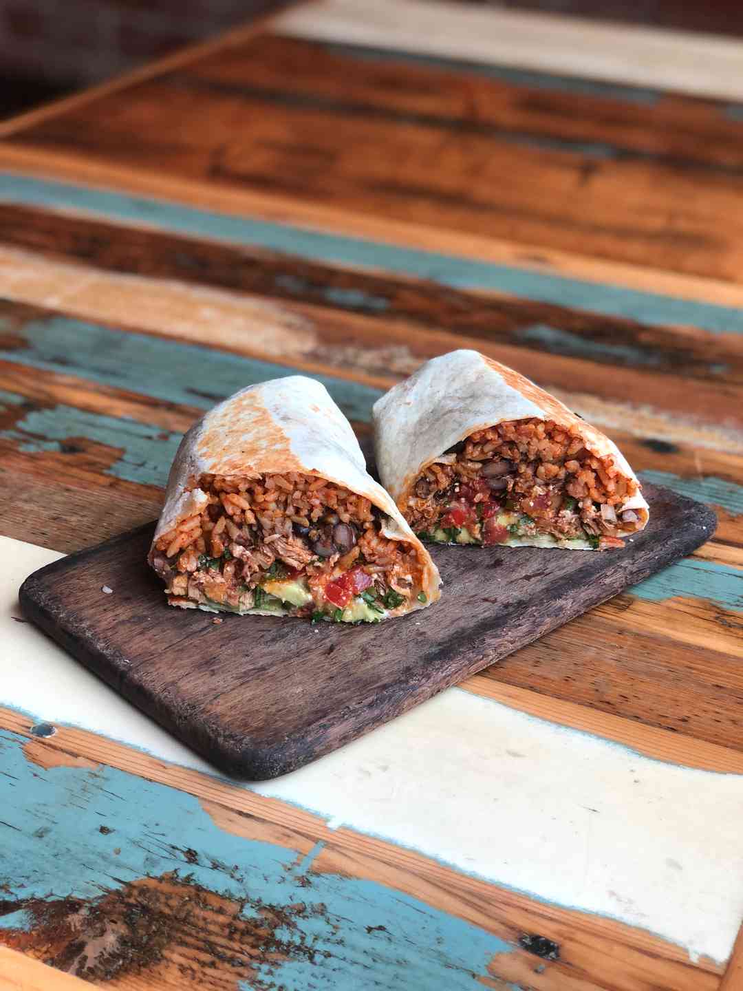 Chicken Tinga Burrito