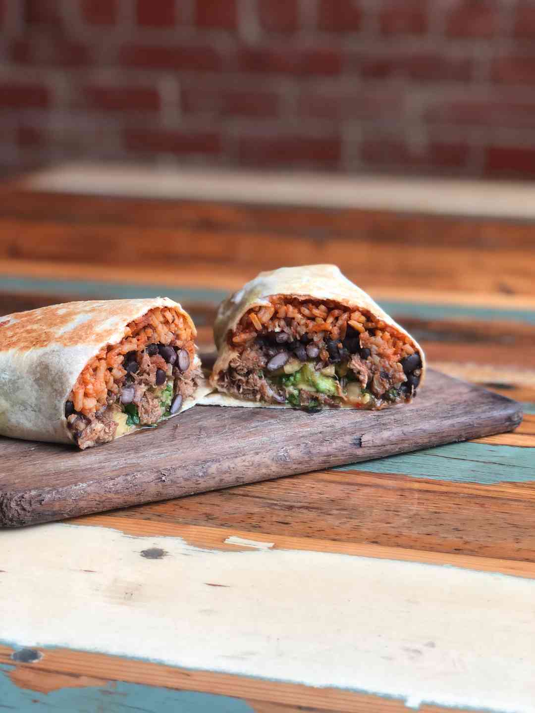 Shredded Pork Burrito