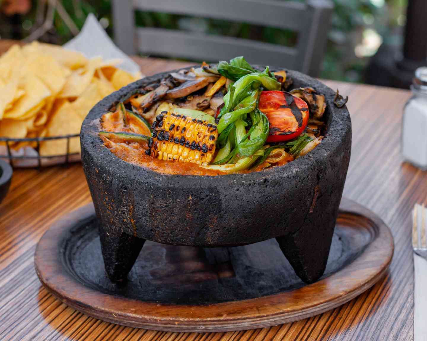 Molcajete Vegetales DineIn Menu FOOD Palenque Cocina Y Agaveria