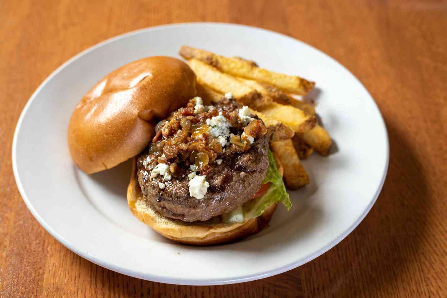 Black & Bleu Burger*