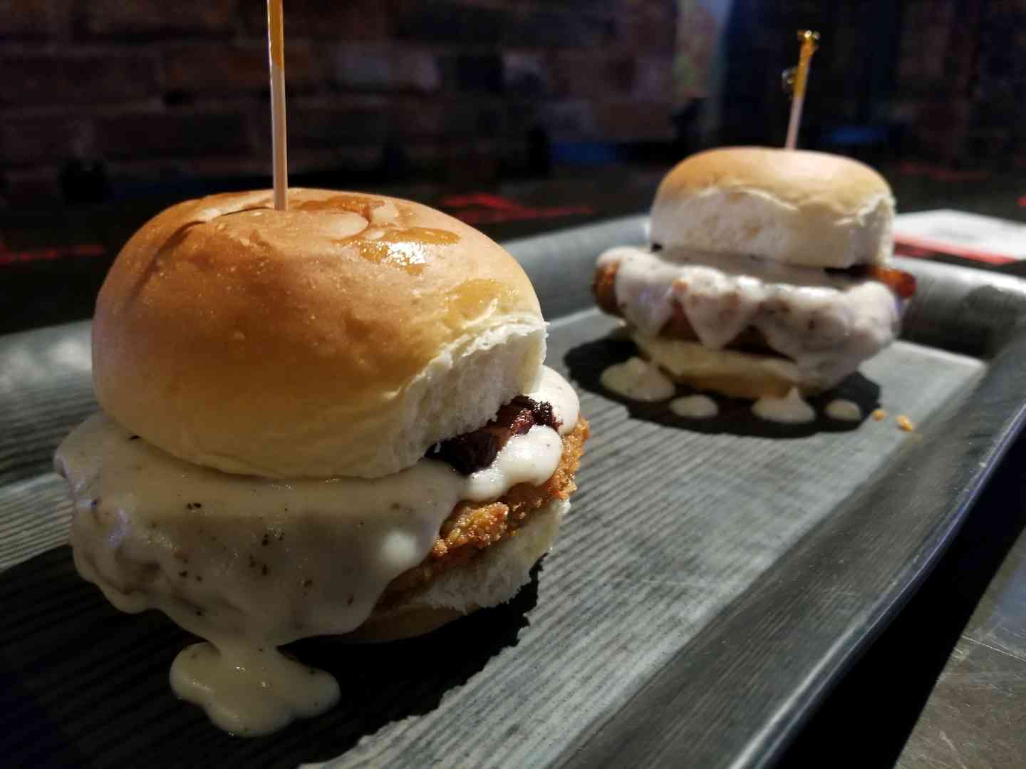 Double Header Sliders