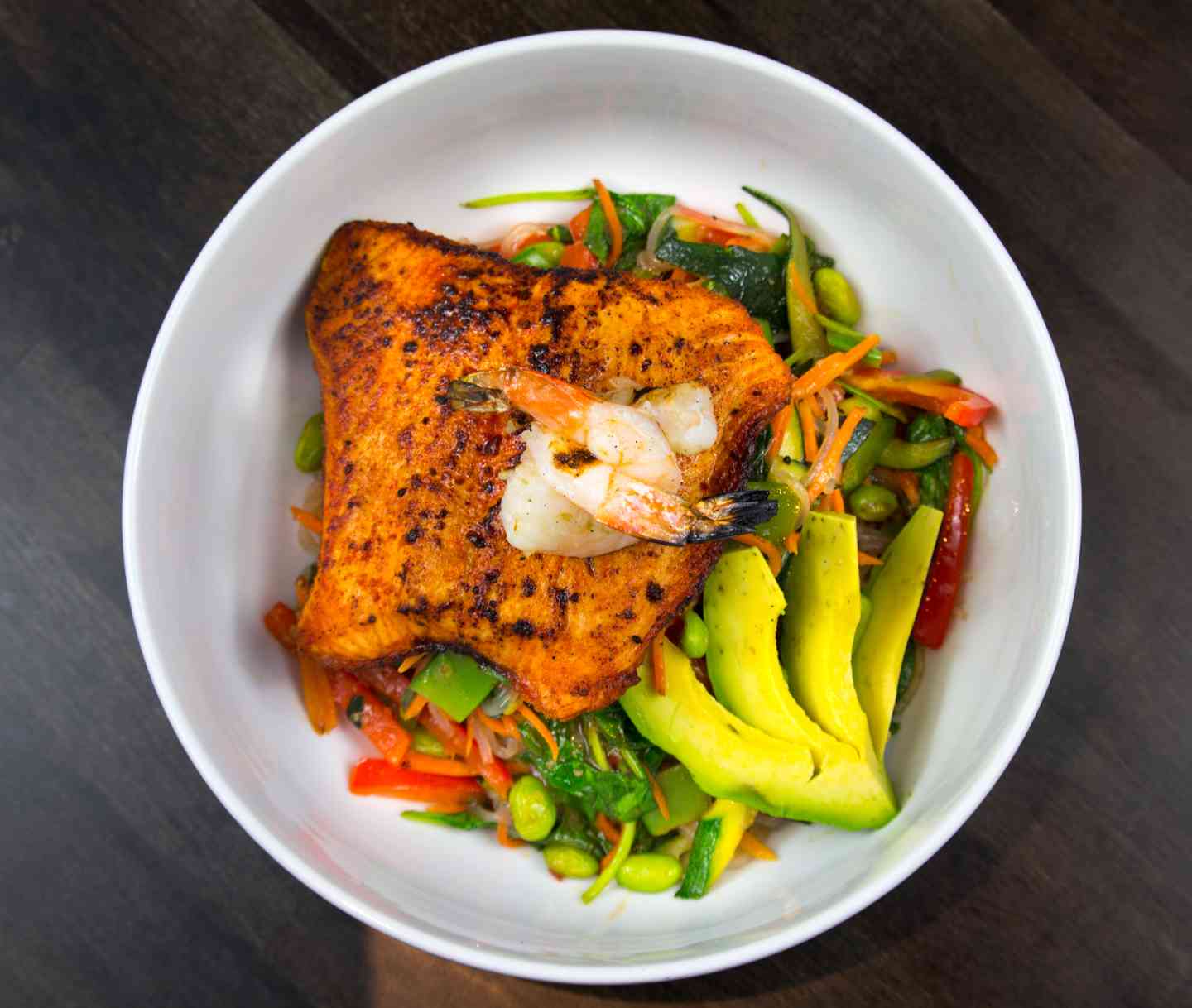 Sriracha Salmon & Shrimp