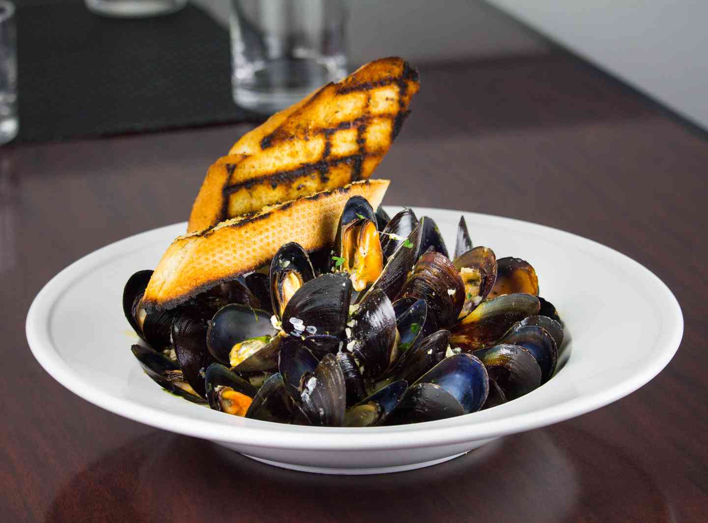 Steamed Mussels