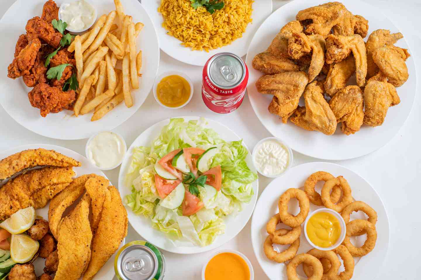 Multiple dishes