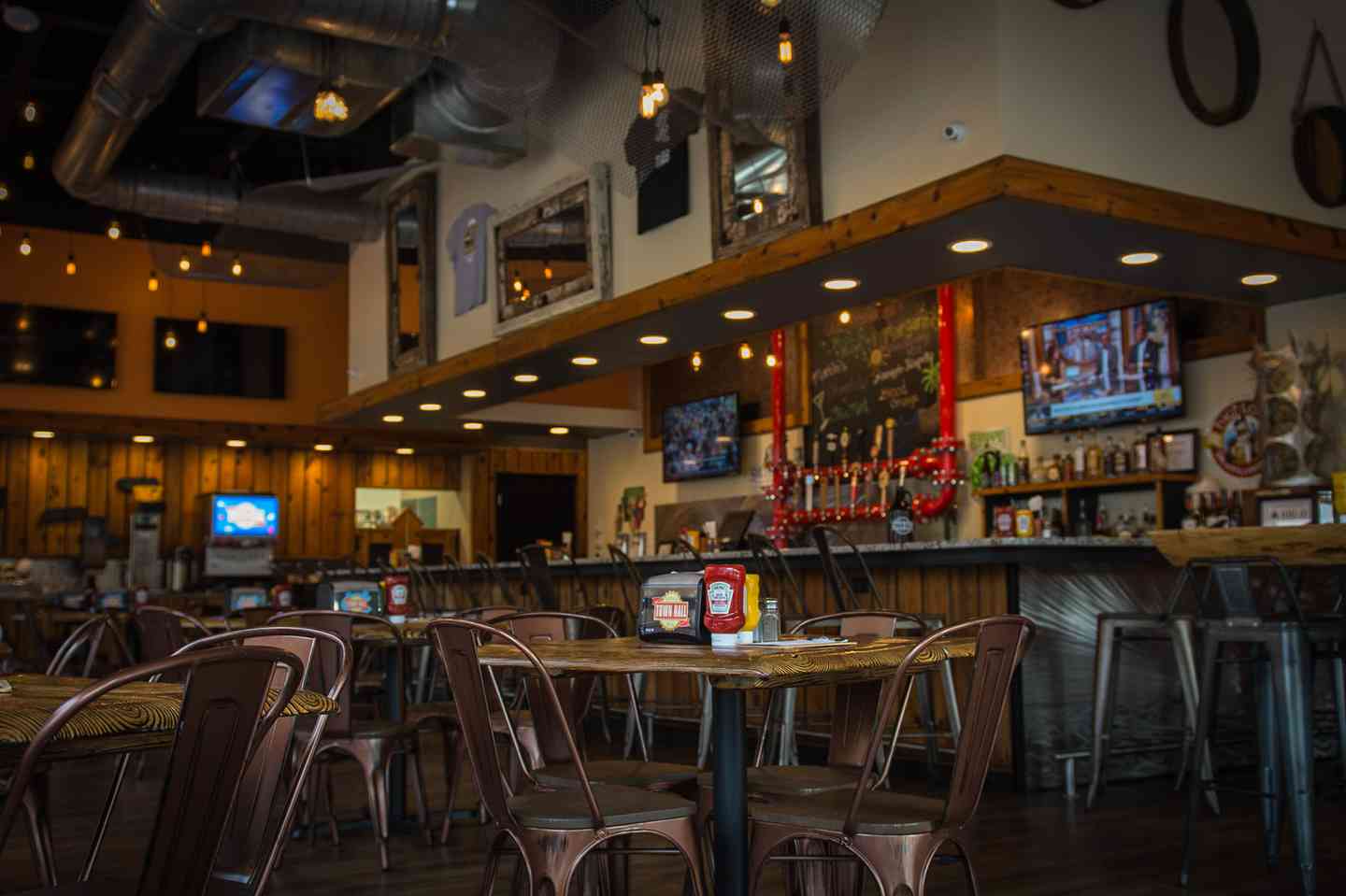 Interior seating area