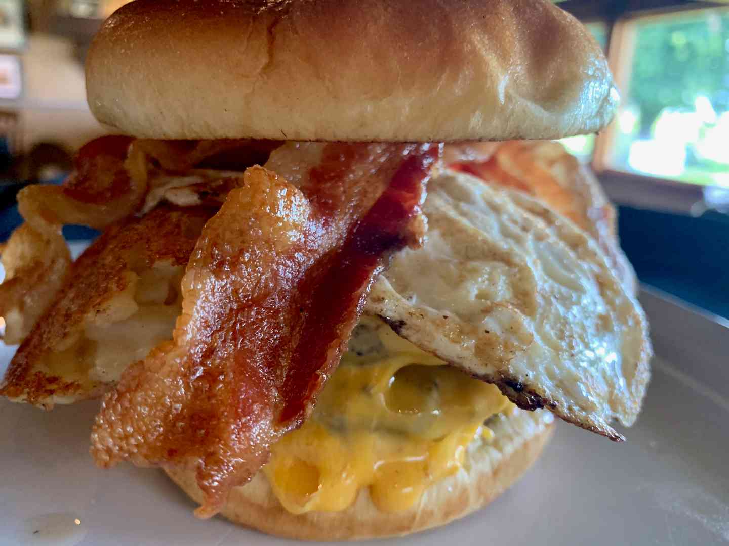 Double Breakfast Burger