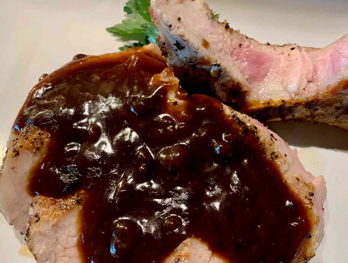 Grilled Bone-in Pork Chop