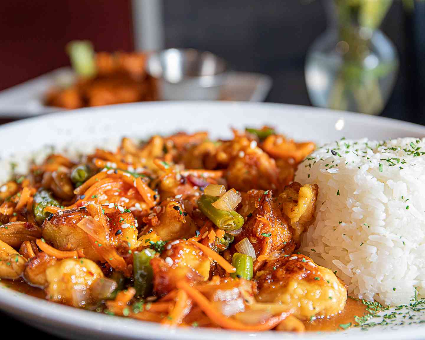 Spicy Cashew Chicken