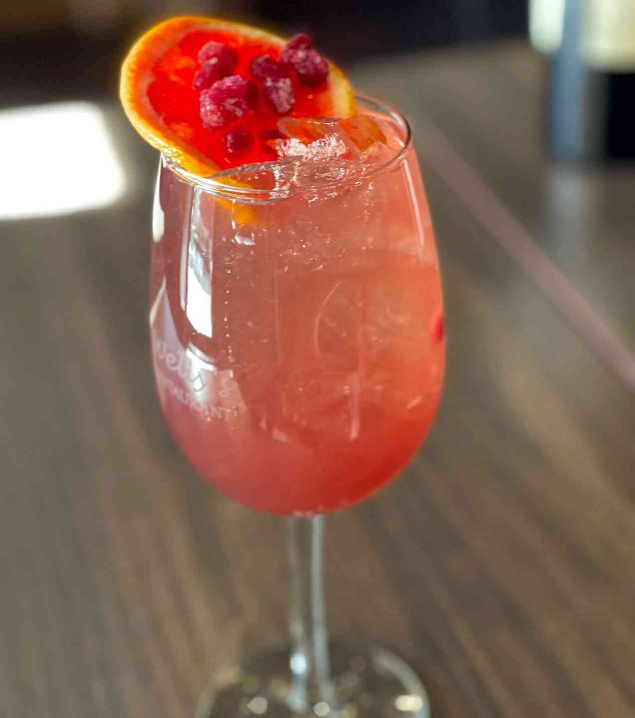 Blood Orange Pomegranate Sangria