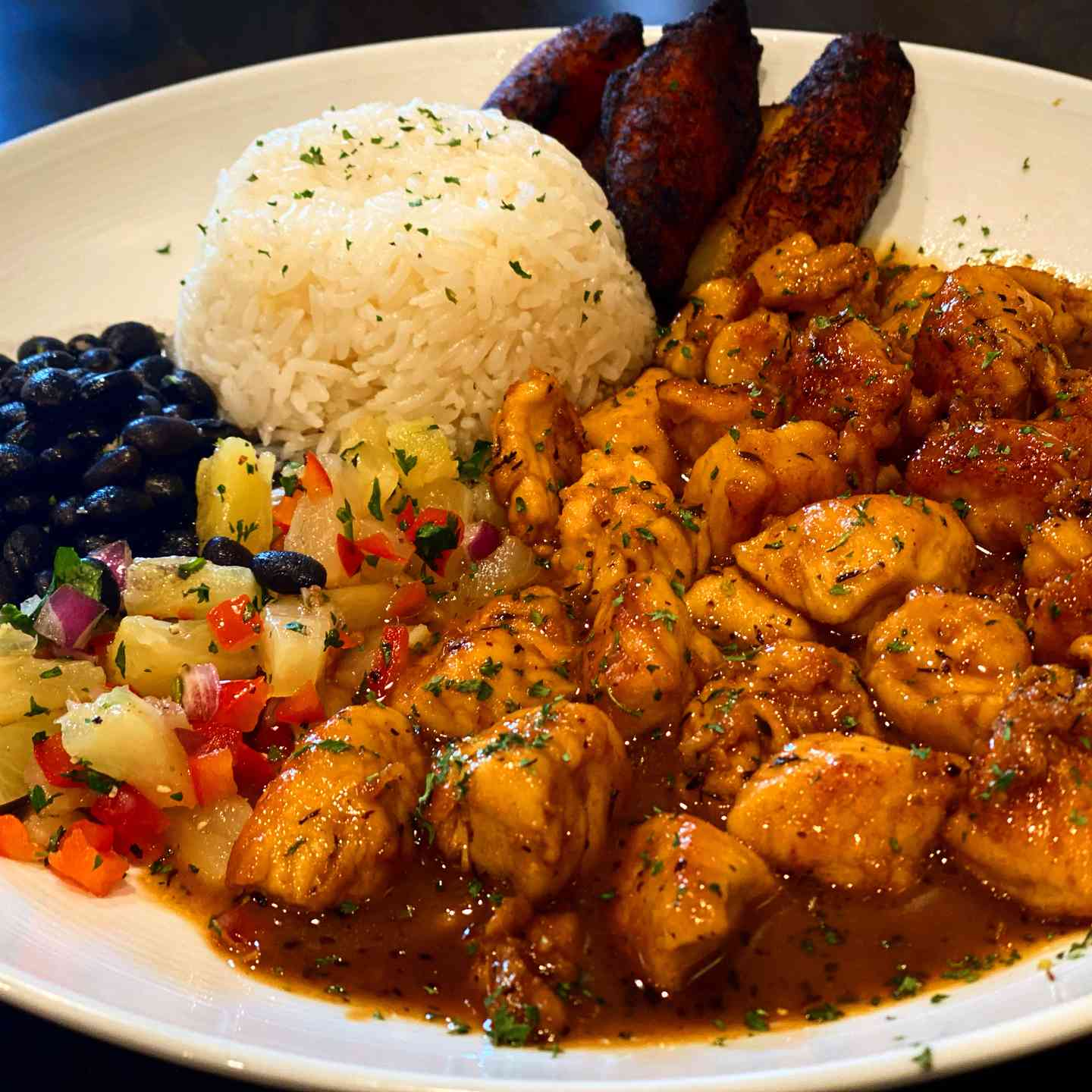 Jamaican Spicy Shrimp or Chicken