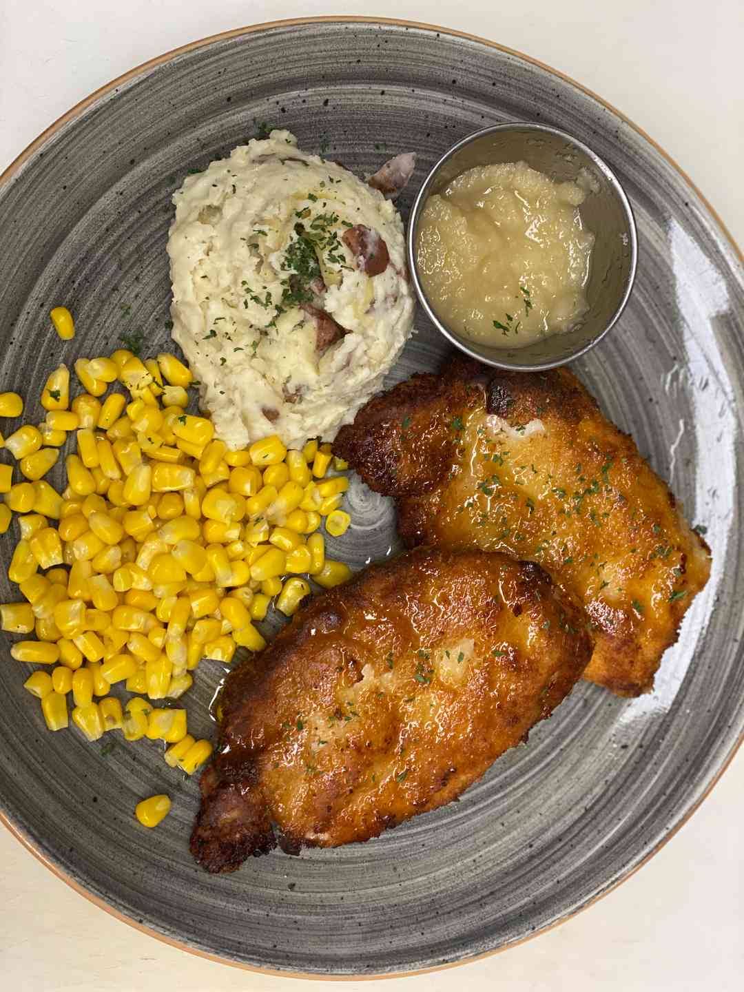 Maple and Mustard Crusted Pork Chops