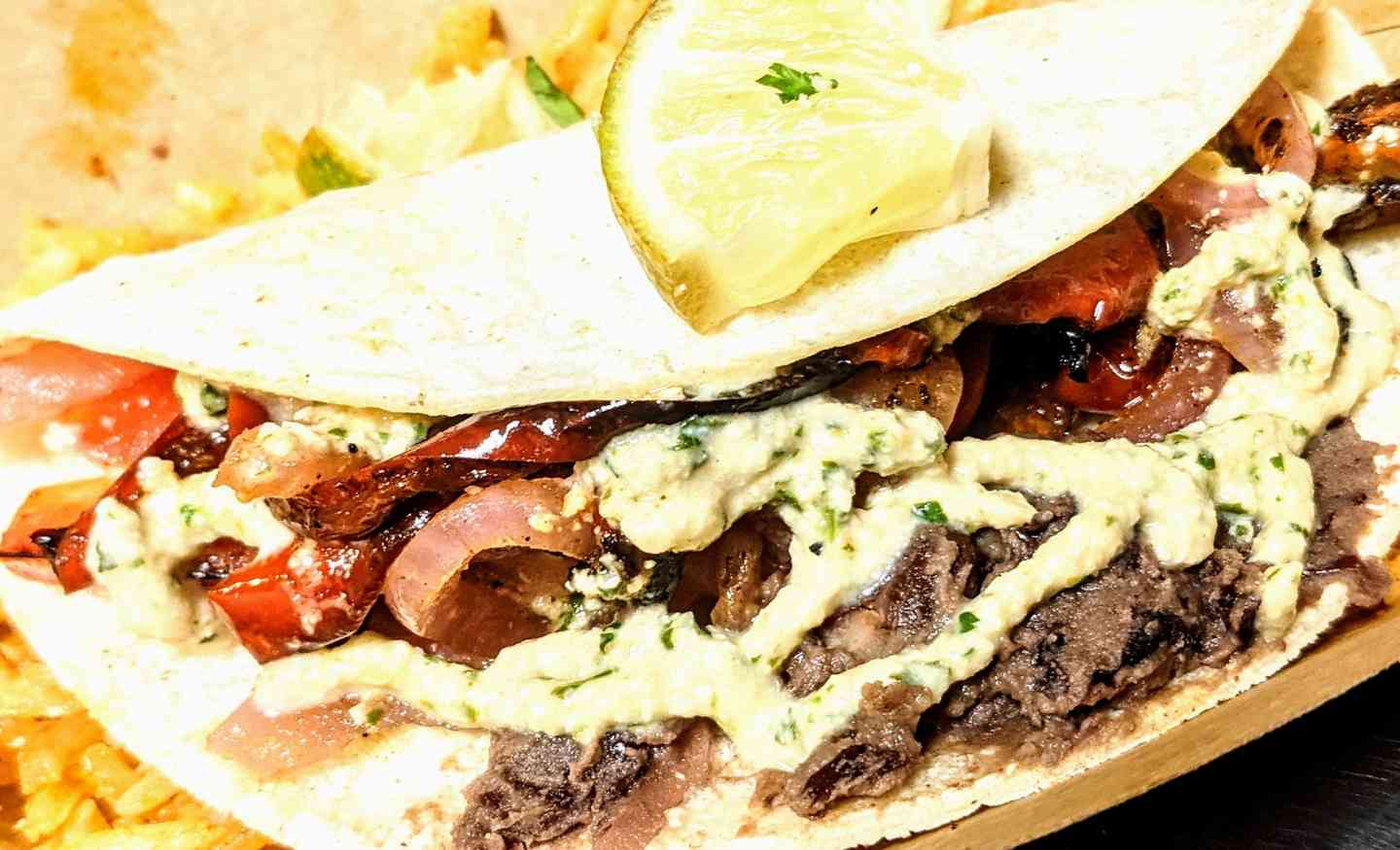 Vegan Portobello Taco Tray (3)